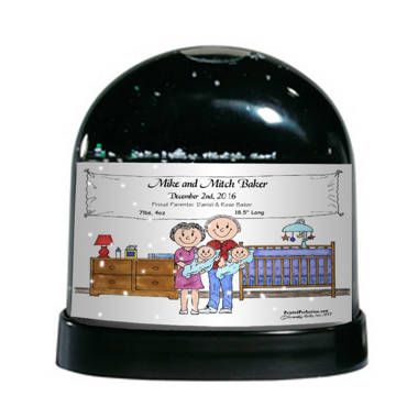 Snow globe best sale for baby boy